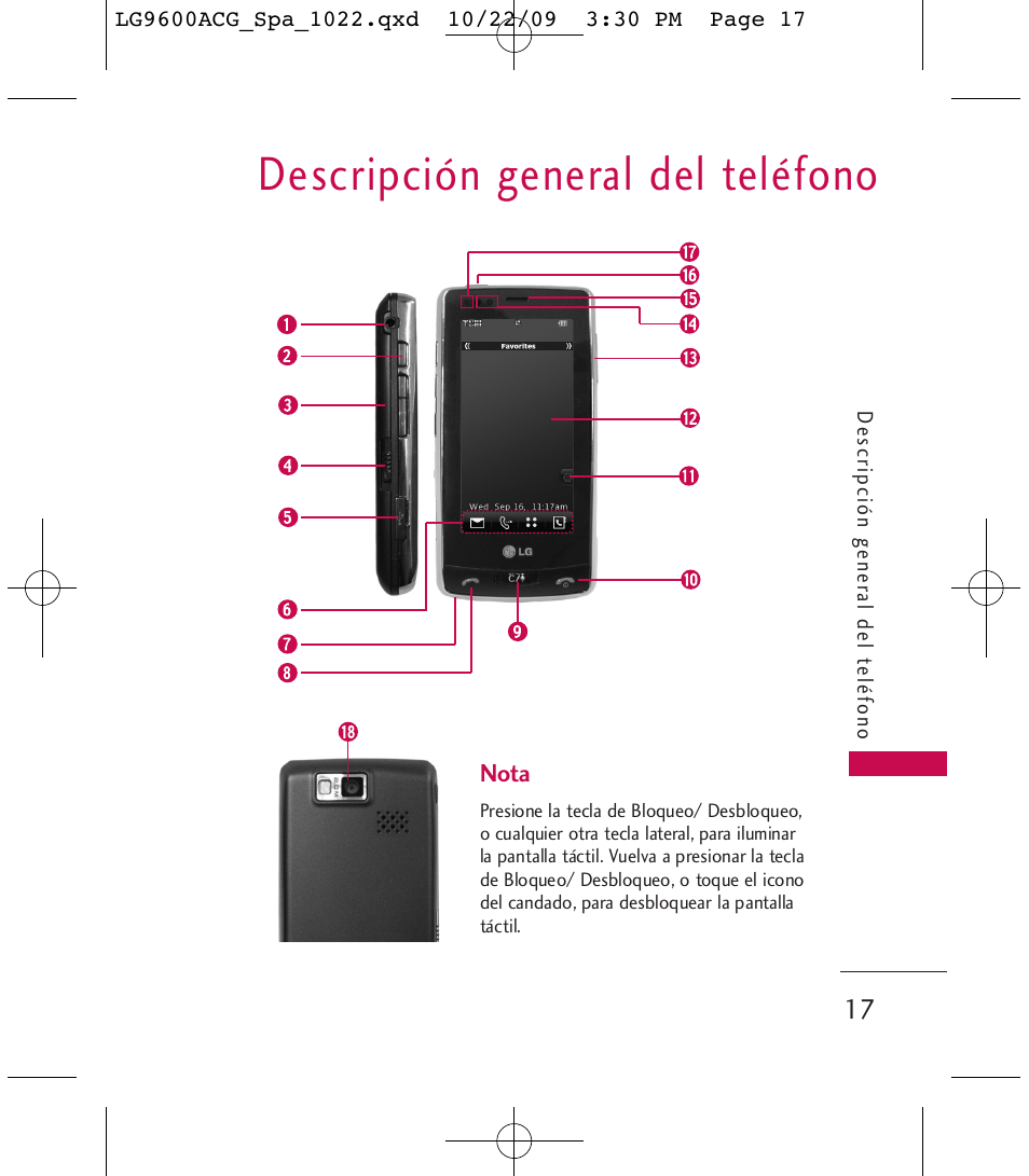 Descripción general del teléfono | LG 9600 User Manual | Page 181 / 338