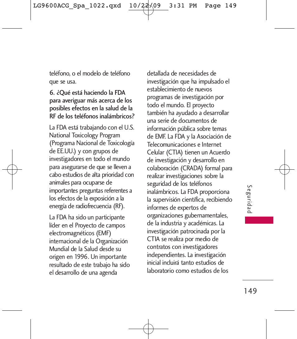 LG 9600 User Manual | Page 313 / 338