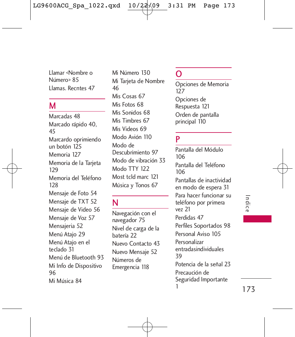 LG 9600 User Manual | Page 337 / 338