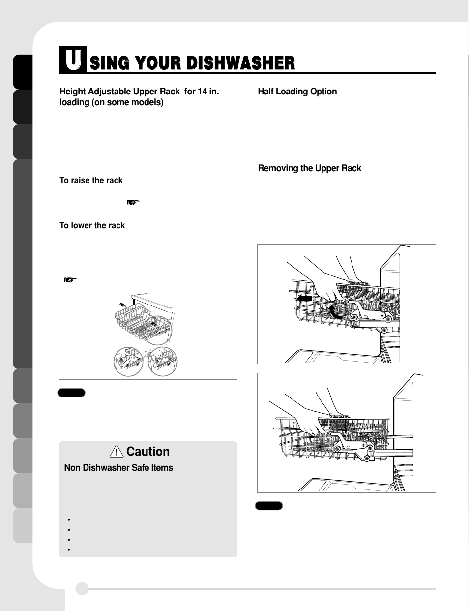 LG LDF 7811WW User Manual | Page 12 / 44