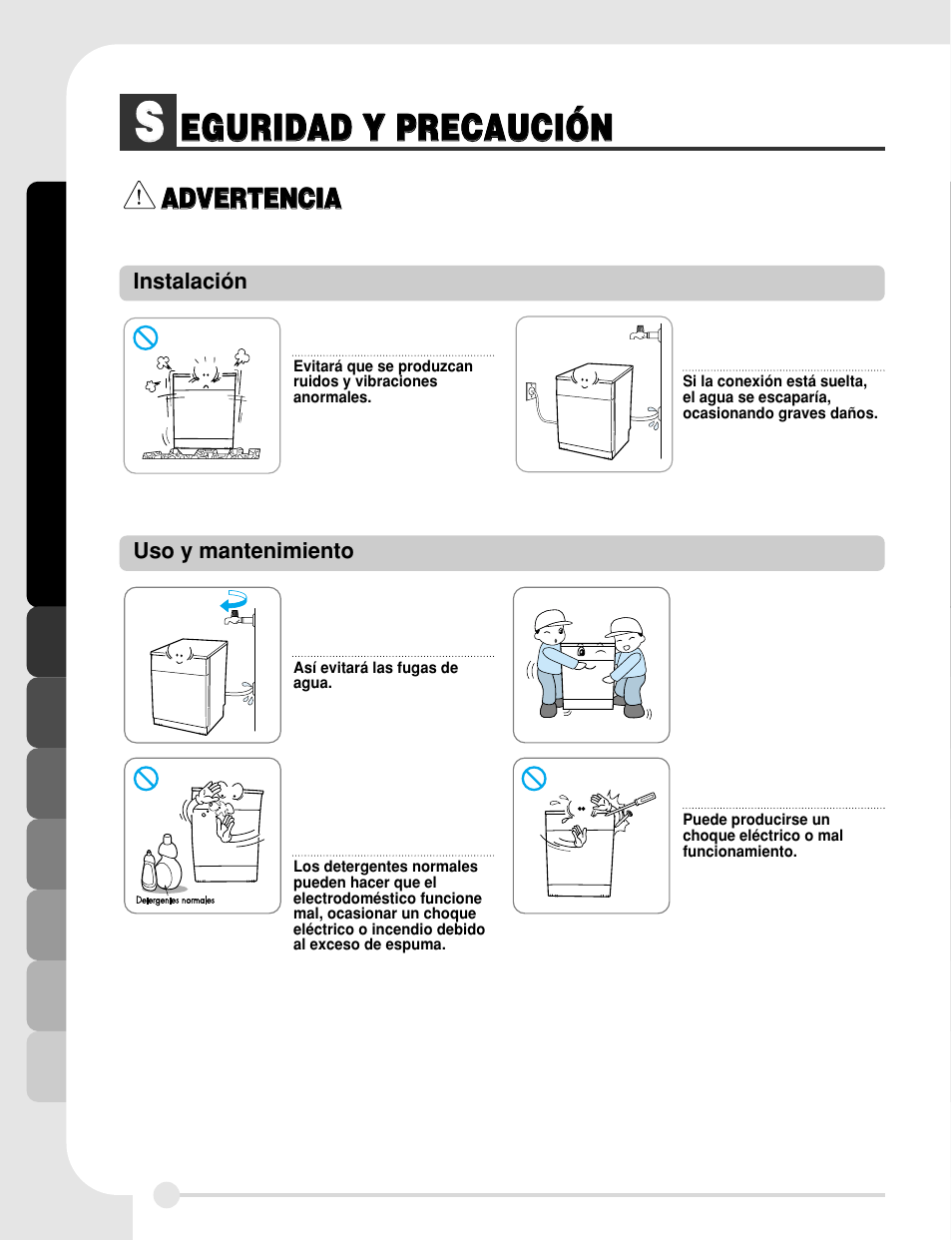 LG LDF 7811WW User Manual | Page 26 / 44