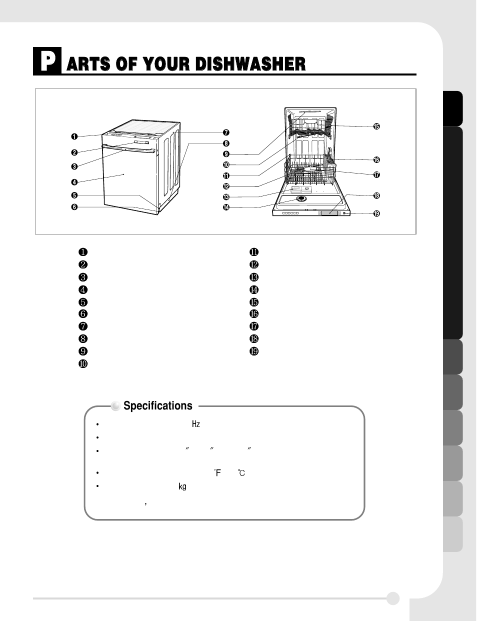 LG LDF 7811WW User Manual | Page 7 / 44