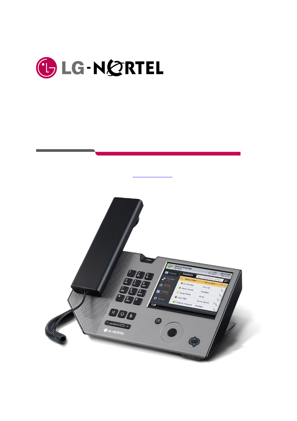 LG OCS 2007 IP8540 User Manual | 57 pages