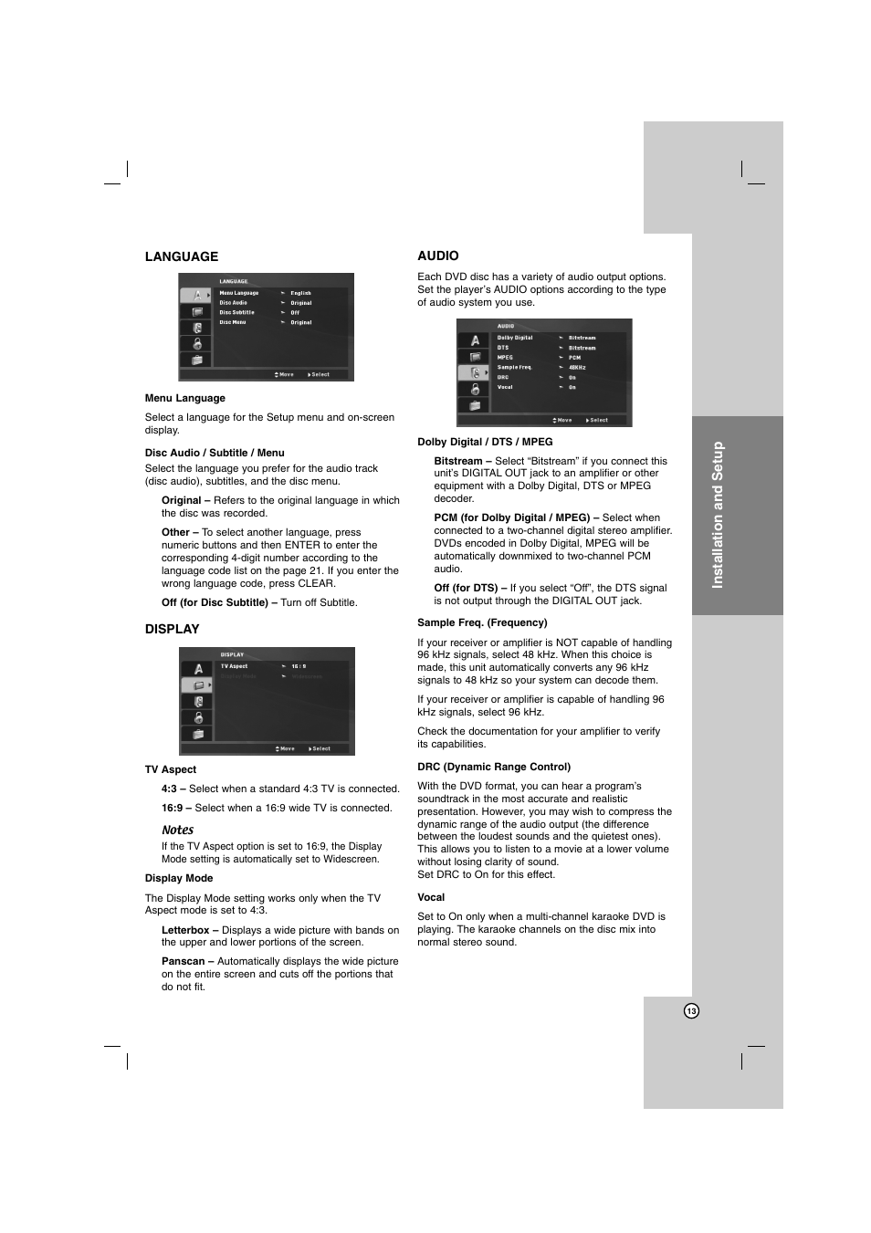 LG DN798 User Manual | Page 13 / 23