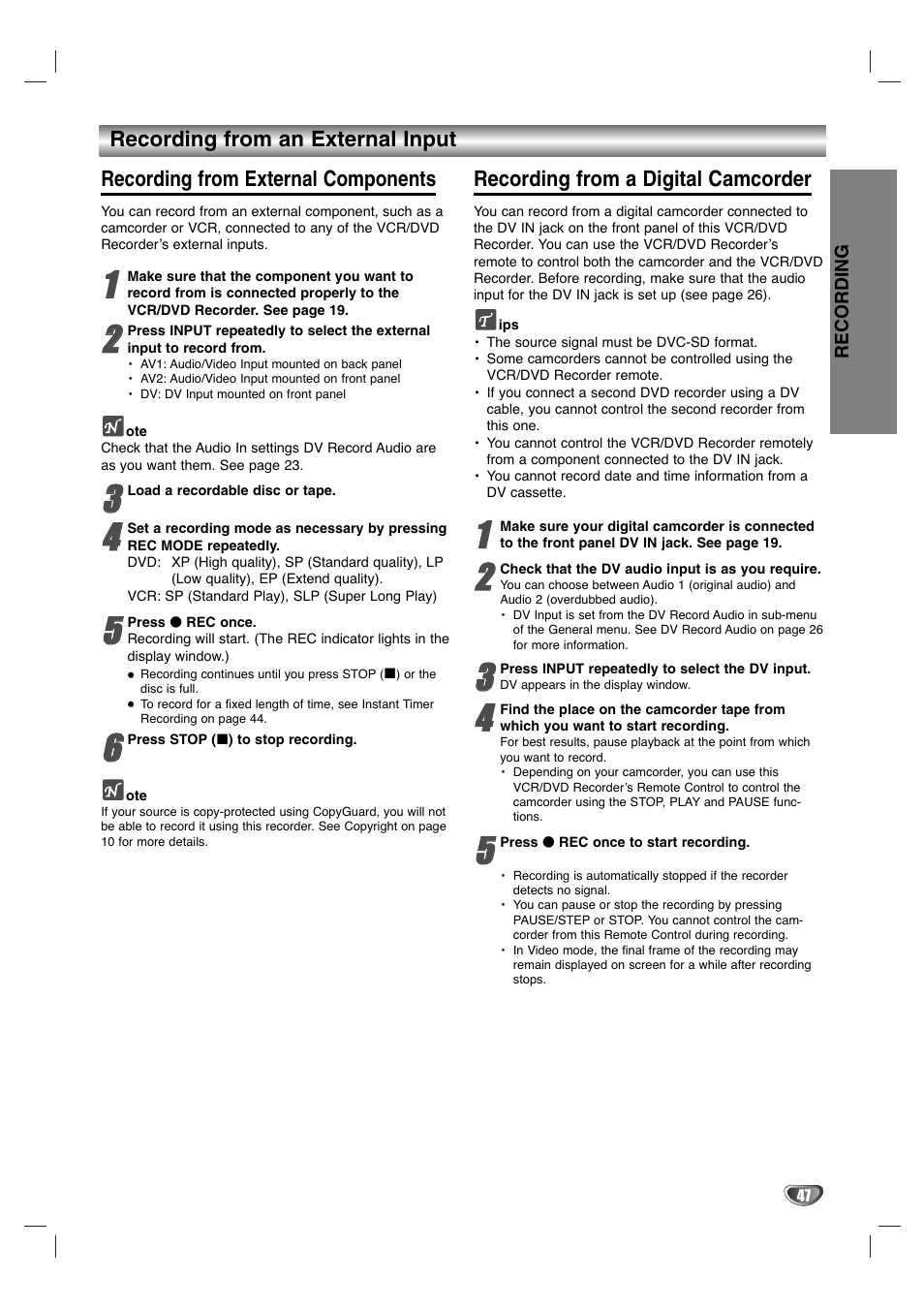 LG LGXBR446 User Manual | Page 47 / 67