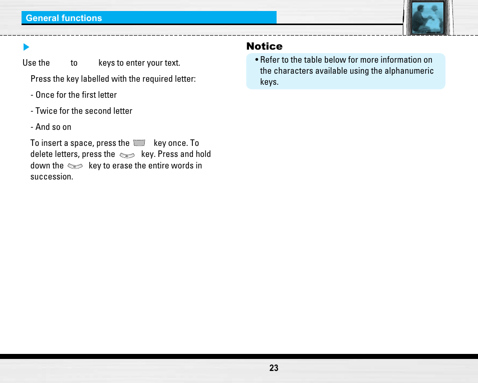 LG LG B2150  EN User Manual | Page 23 / 76