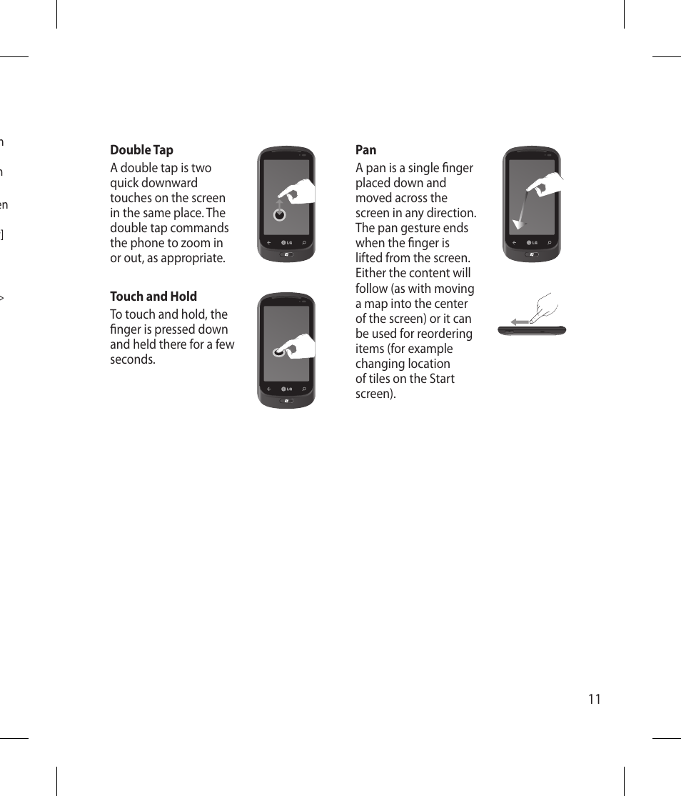 LG -C900B User Manual | Page 11 / 96