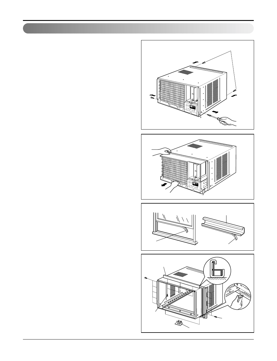 Suggested tool requirements | LG WG1805RY6 User Manual | Page 11 / 42
