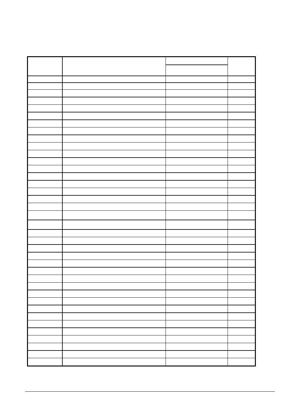 Replacement parts list | LG WG1805RY6 User Manual | Page 40 / 42