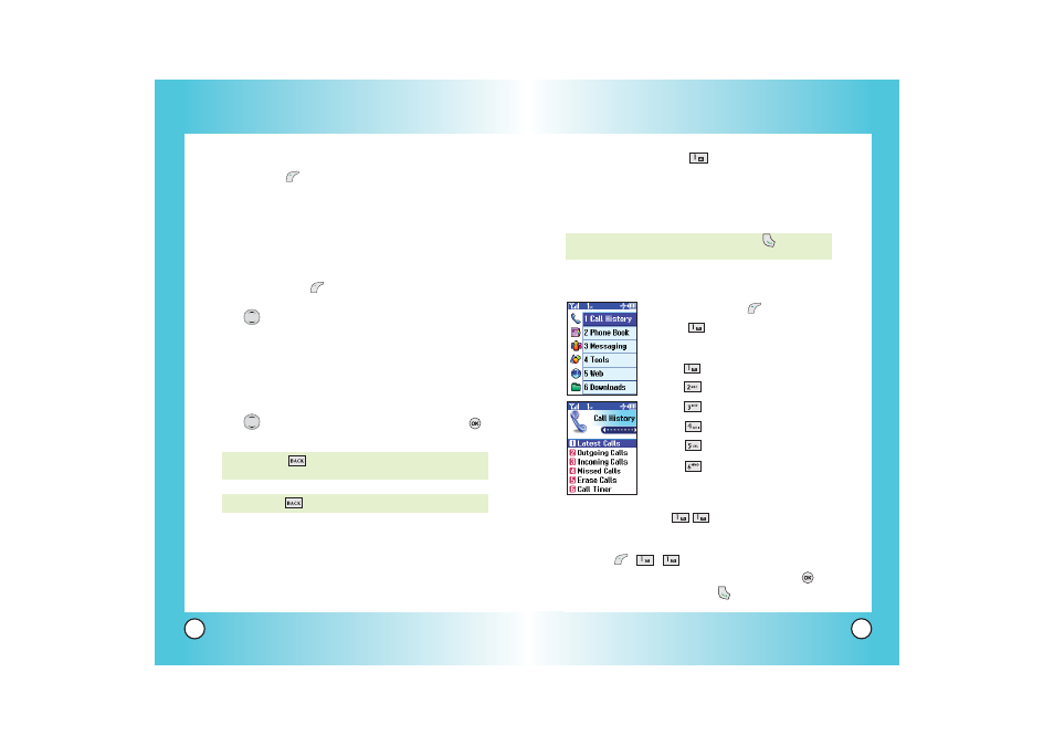 Using phone menus | LG 5400 User Manual | Page 23 / 52