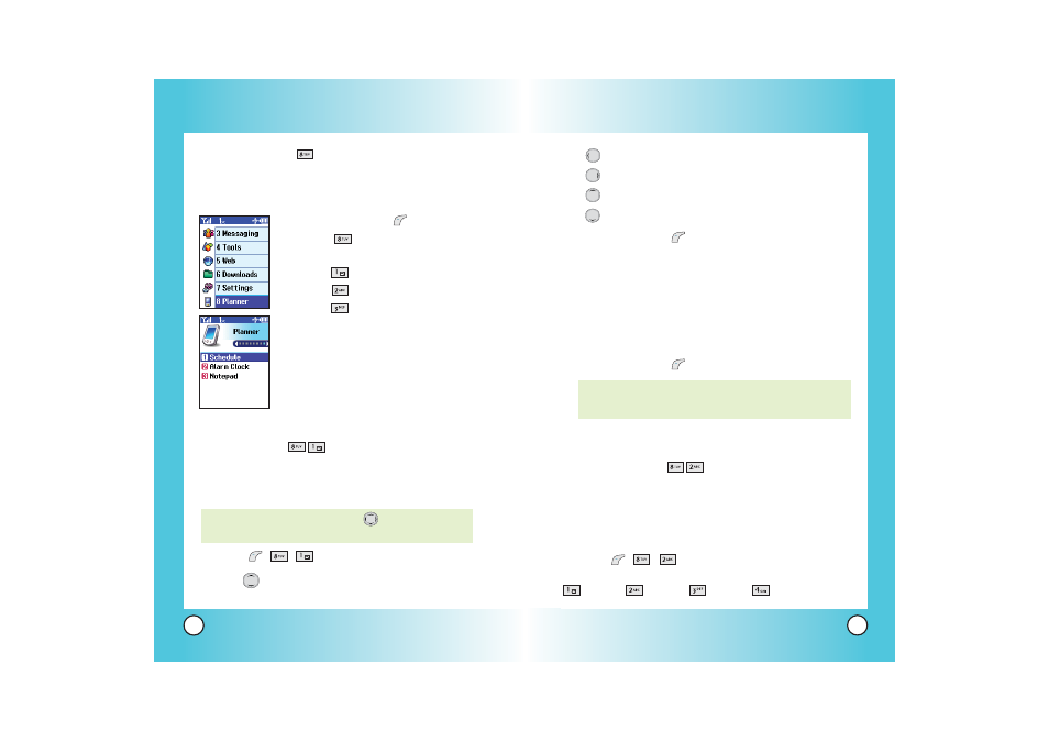 Using phone menus | LG 5400 User Manual | Page 40 / 52