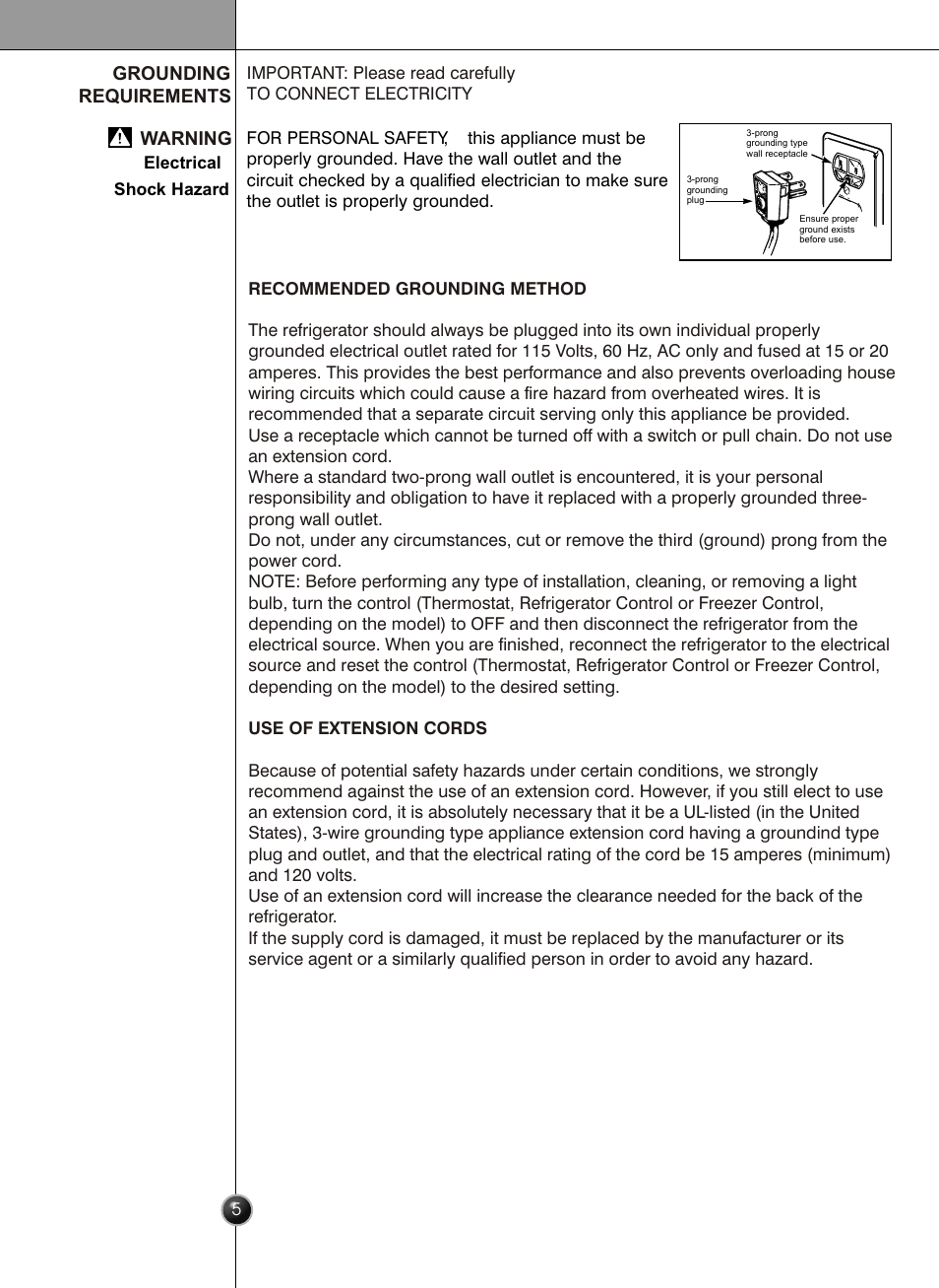 Introduction | LG LRSC26925SW User Manual | Page 5 / 36