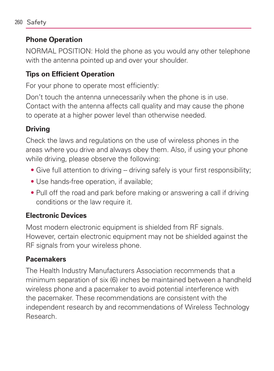 LG AS740 User Manual | Page 261 / 308