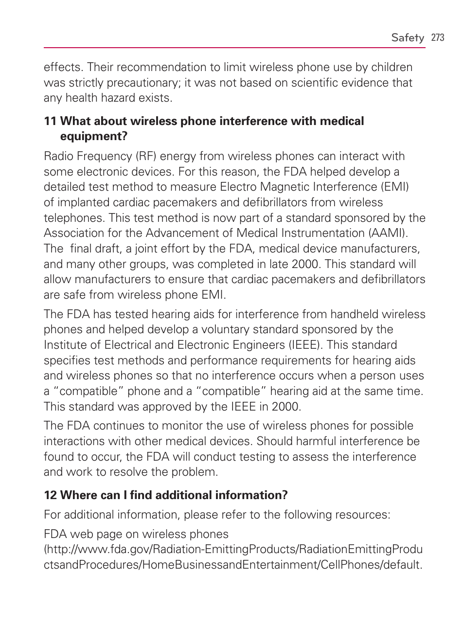 LG AS740 User Manual | Page 274 / 308