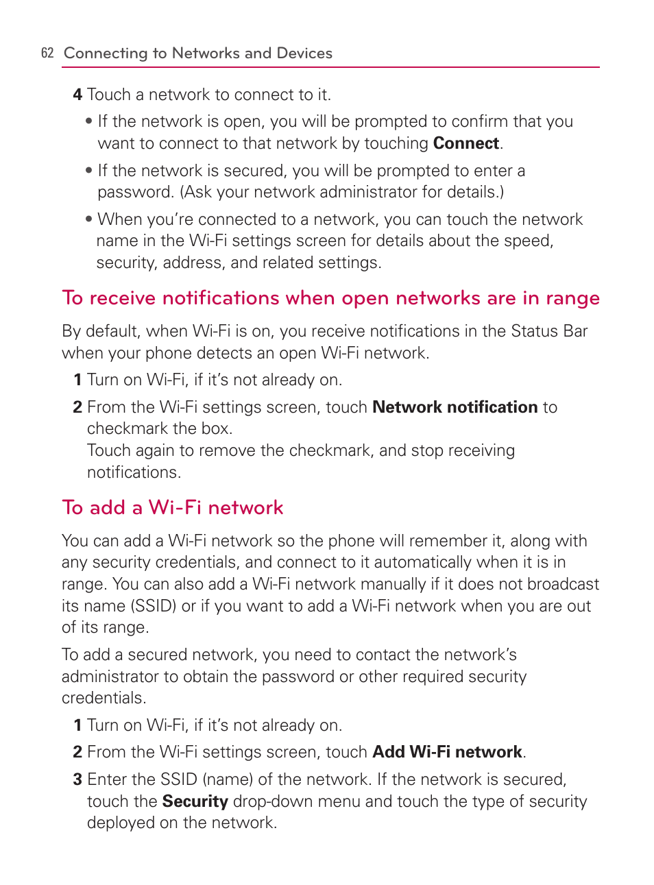 LG AS740 User Manual | Page 63 / 308