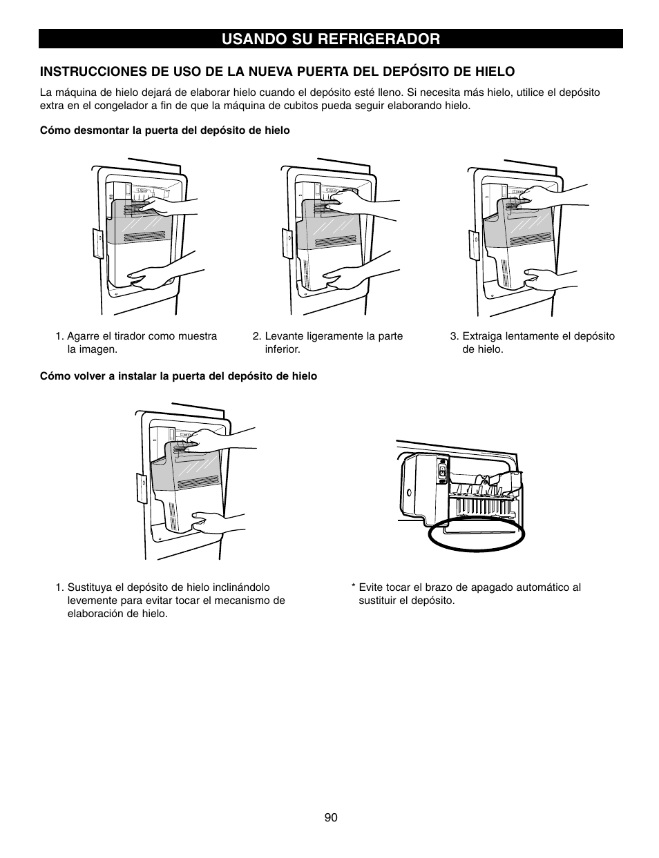 Usando su refrigerador | LG LFX21970 User Manual | Page 90 / 109