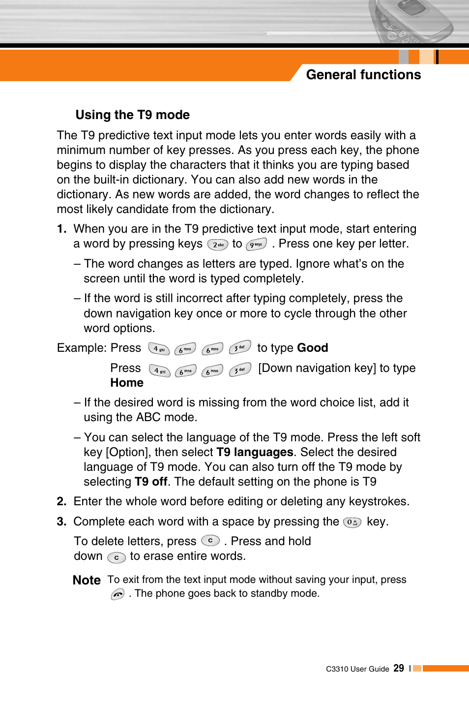 LG C3310 User Manual | Page 28 / 89