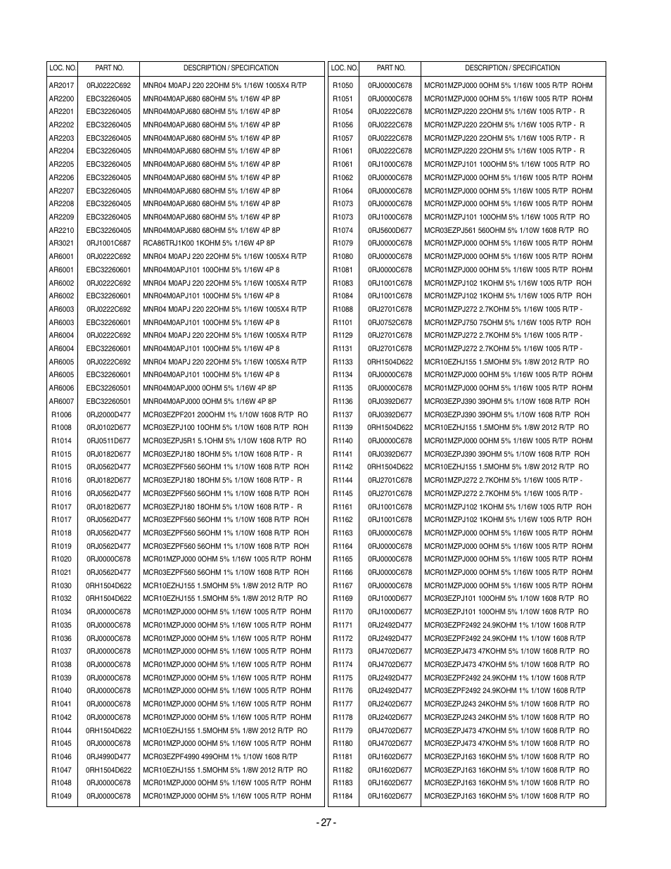LG 20LS7D(C)-UB User Manual | Page 27 / 36