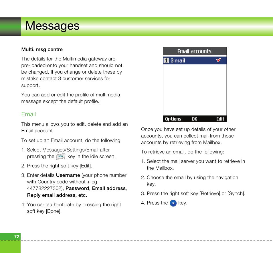 Messages | LG U8360 User Manual | Page 74 / 140