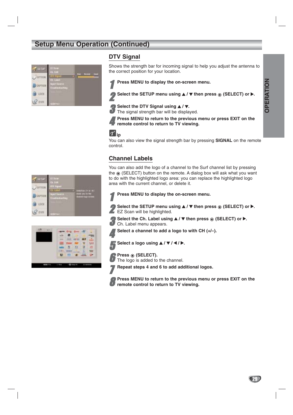 LG LST-3410A User Manual | Page 29 / 68