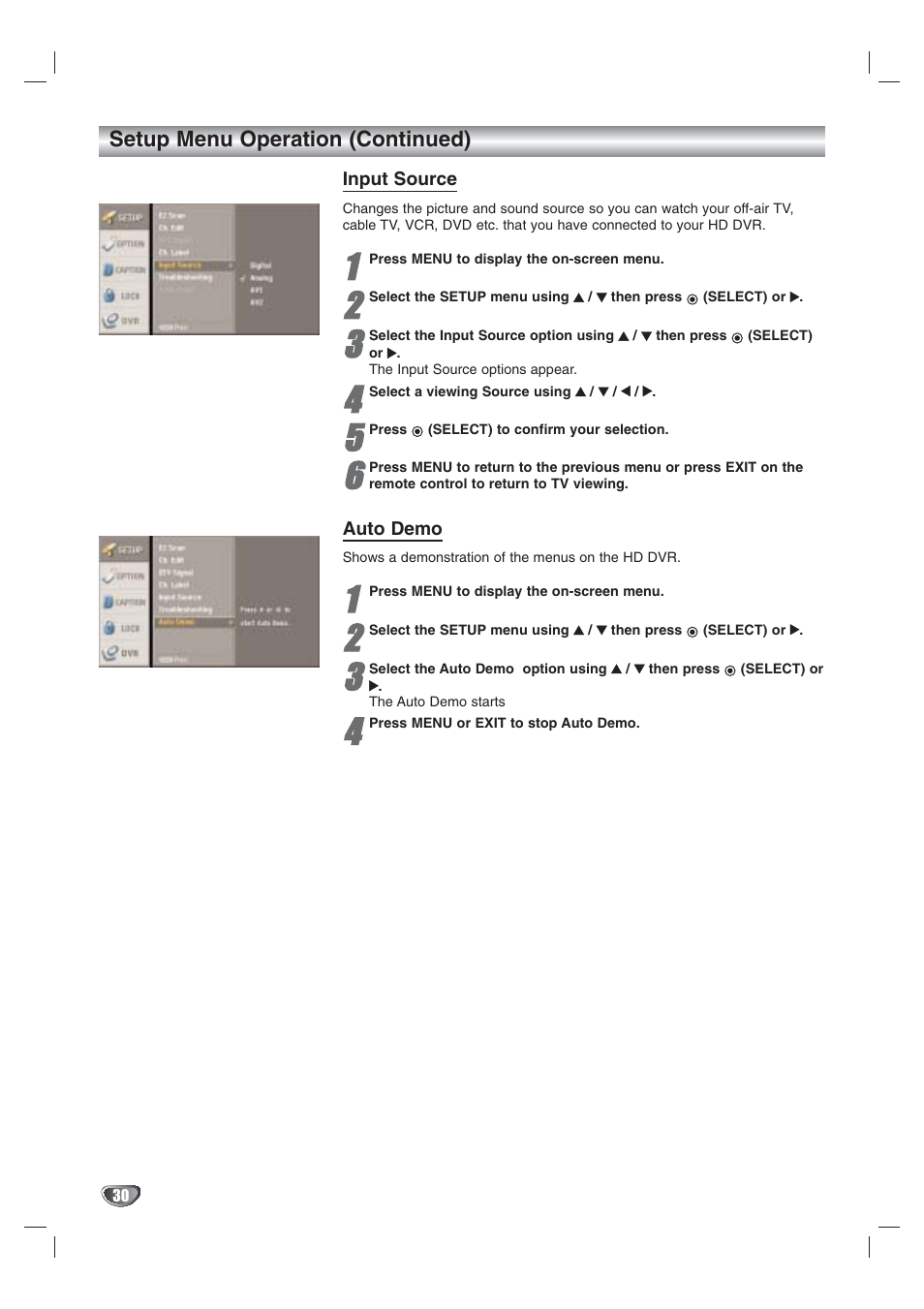 LG LST-3410A User Manual | Page 30 / 68