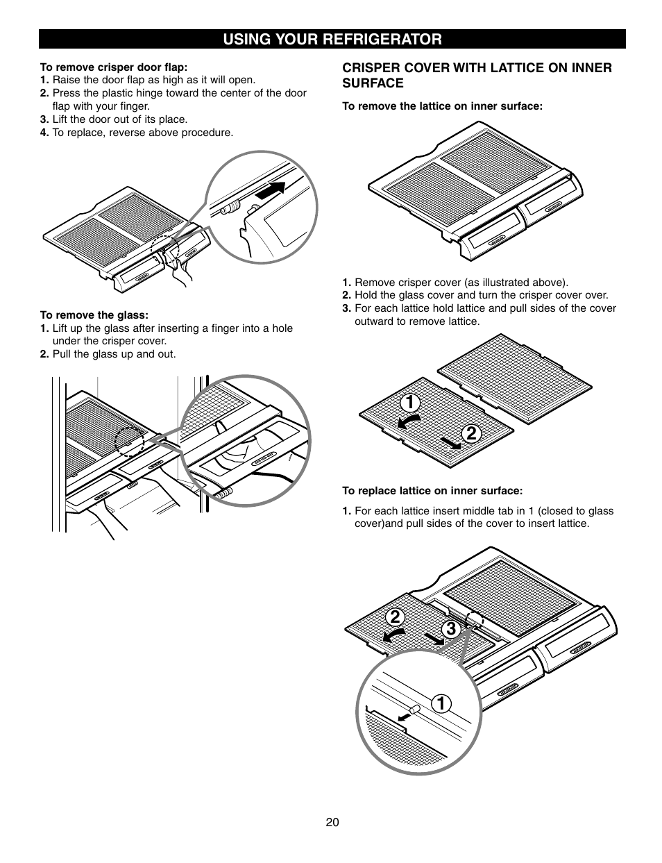 LG LRFD21855 User Manual | Page 20 / 36