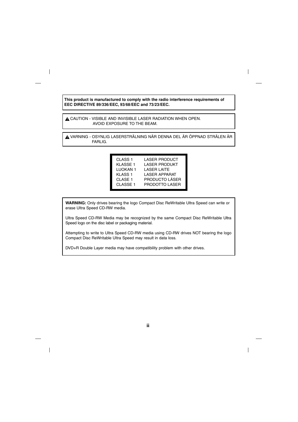 LG GSA-5120D User Manual | Page 3 / 15