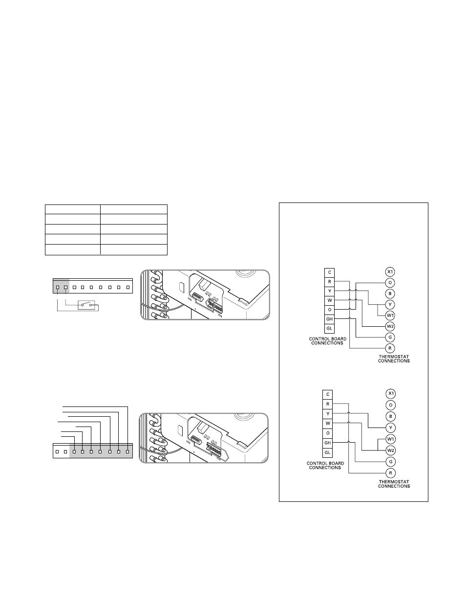 Remote/local control, Energy saver, Front desk control | Remote wall thermostat | LG 230/208V User Manual | Page 8 / 35