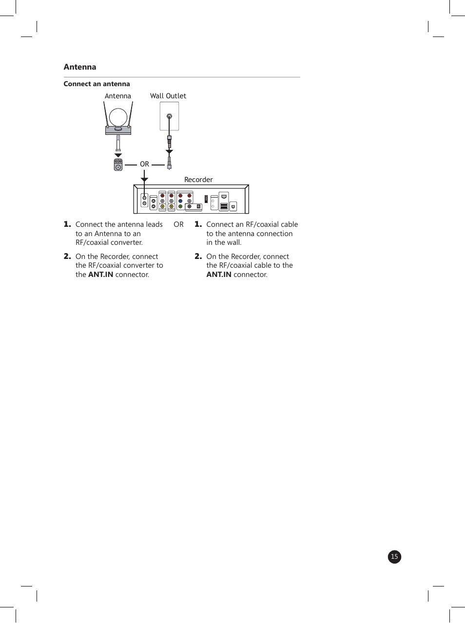 LG LRM-519 User Manual | Page 15 / 74