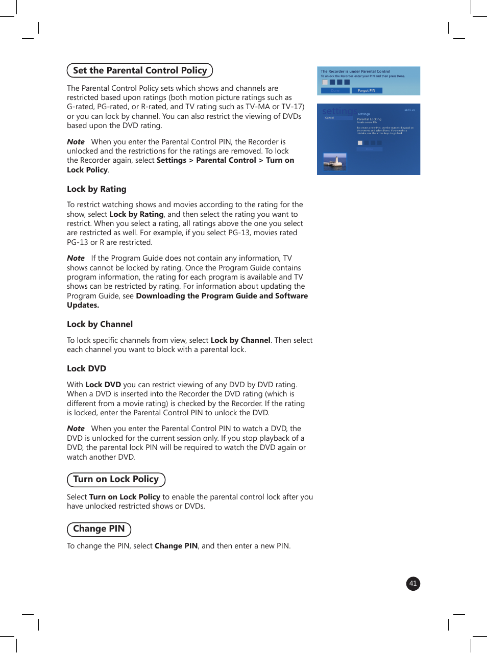 LG LRM-519 User Manual | Page 41 / 74