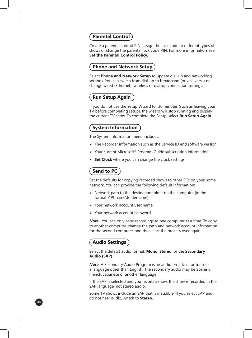 LG LRM-519 User Manual | Page 44 / 74