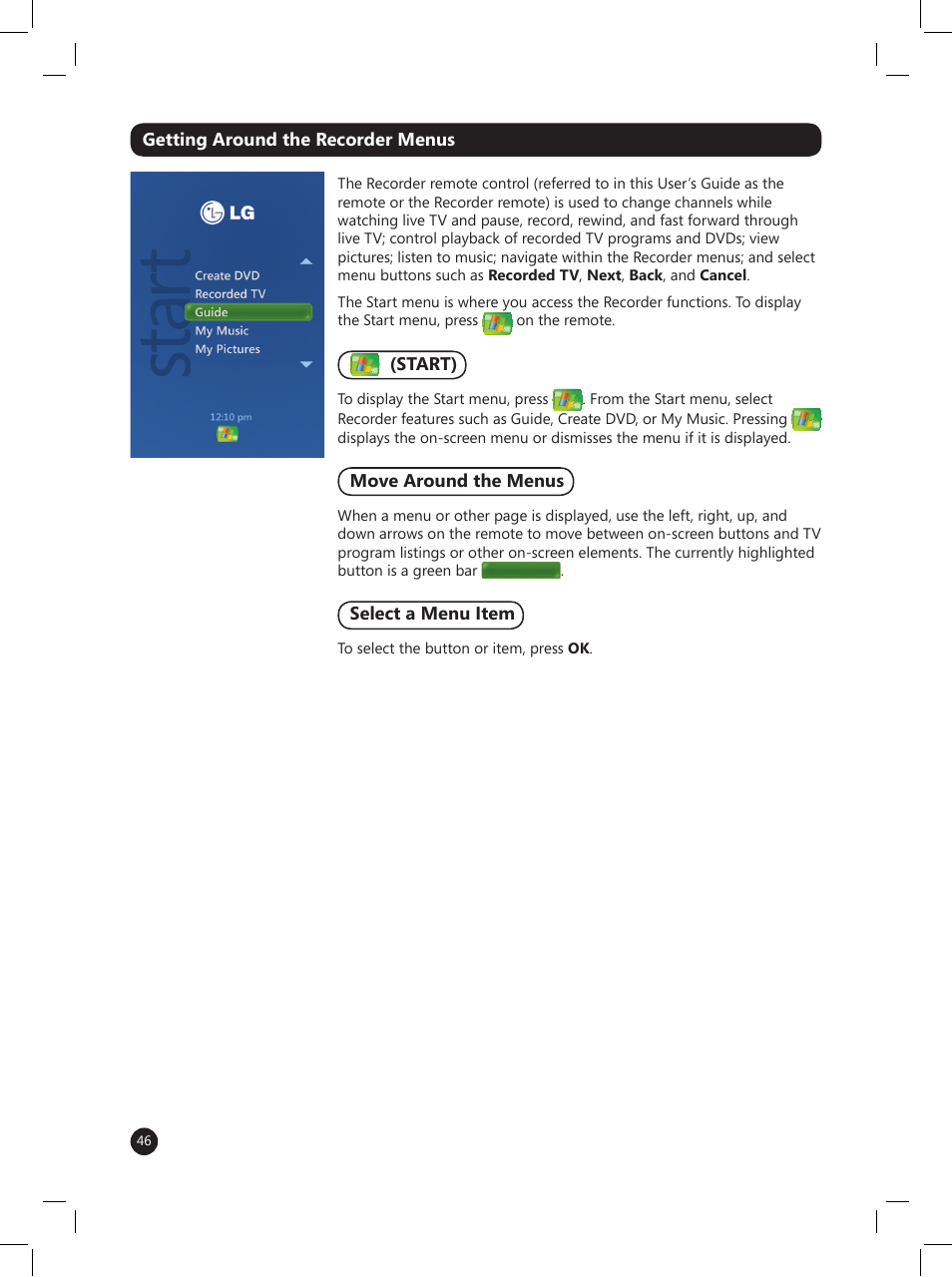 LG LRM-519 User Manual | Page 46 / 74