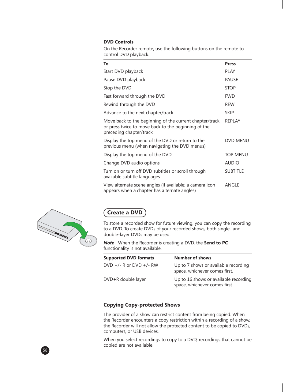 LG LRM-519 User Manual | Page 58 / 74