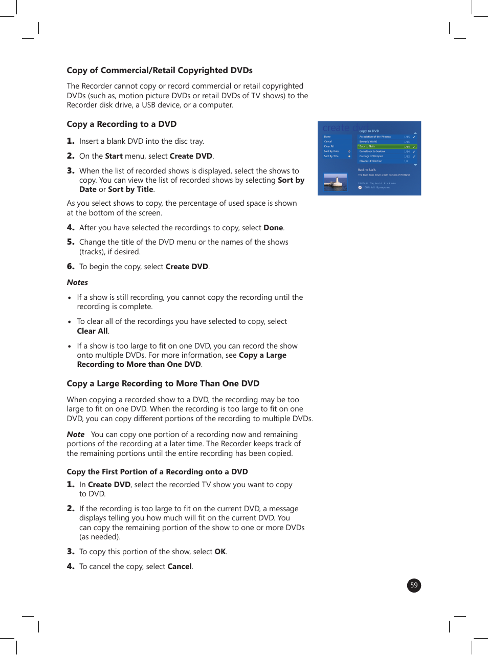 LG LRM-519 User Manual | Page 59 / 74