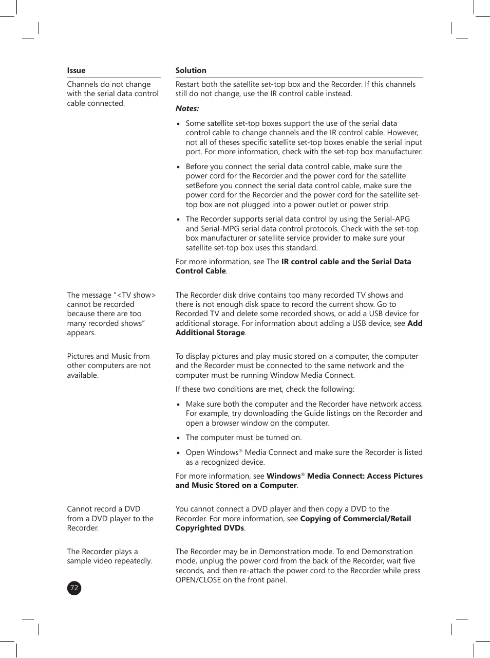 LG LRM-519 User Manual | Page 72 / 74