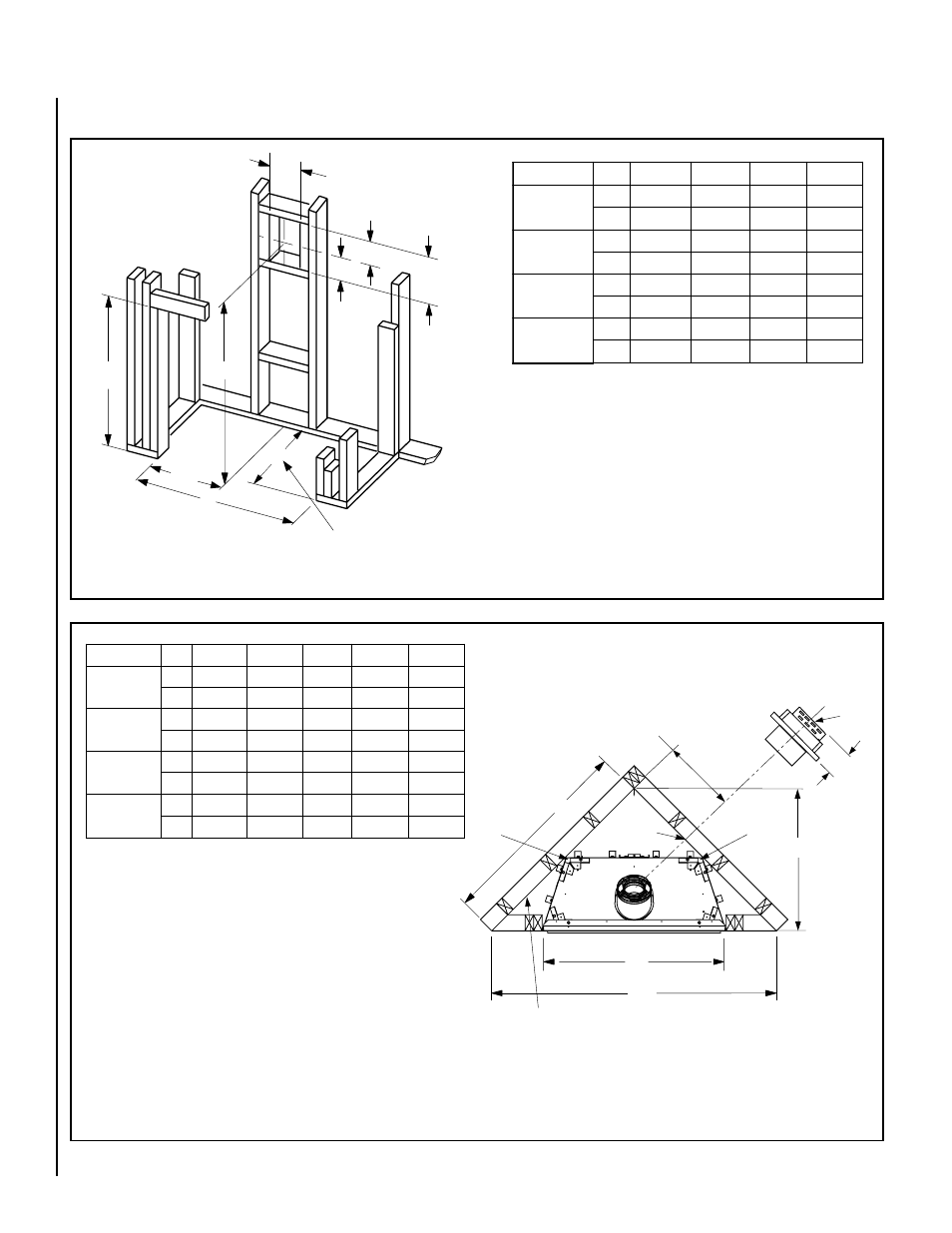 Fireplace framing specifications | LG MP03-VDLPM User Manual | Page 8 / 32