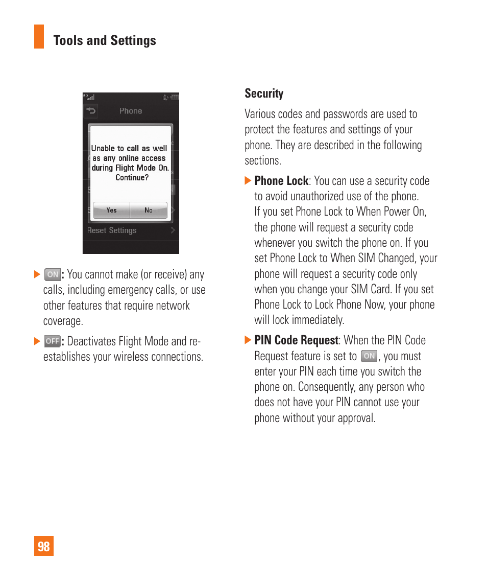LG Encore User Manual | Page 103 / 140