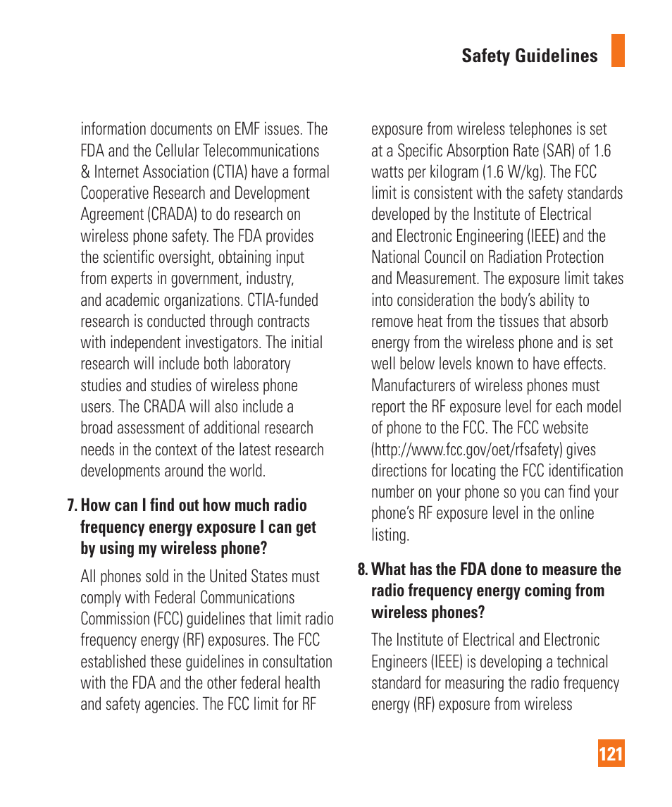 LG Encore User Manual | Page 126 / 140