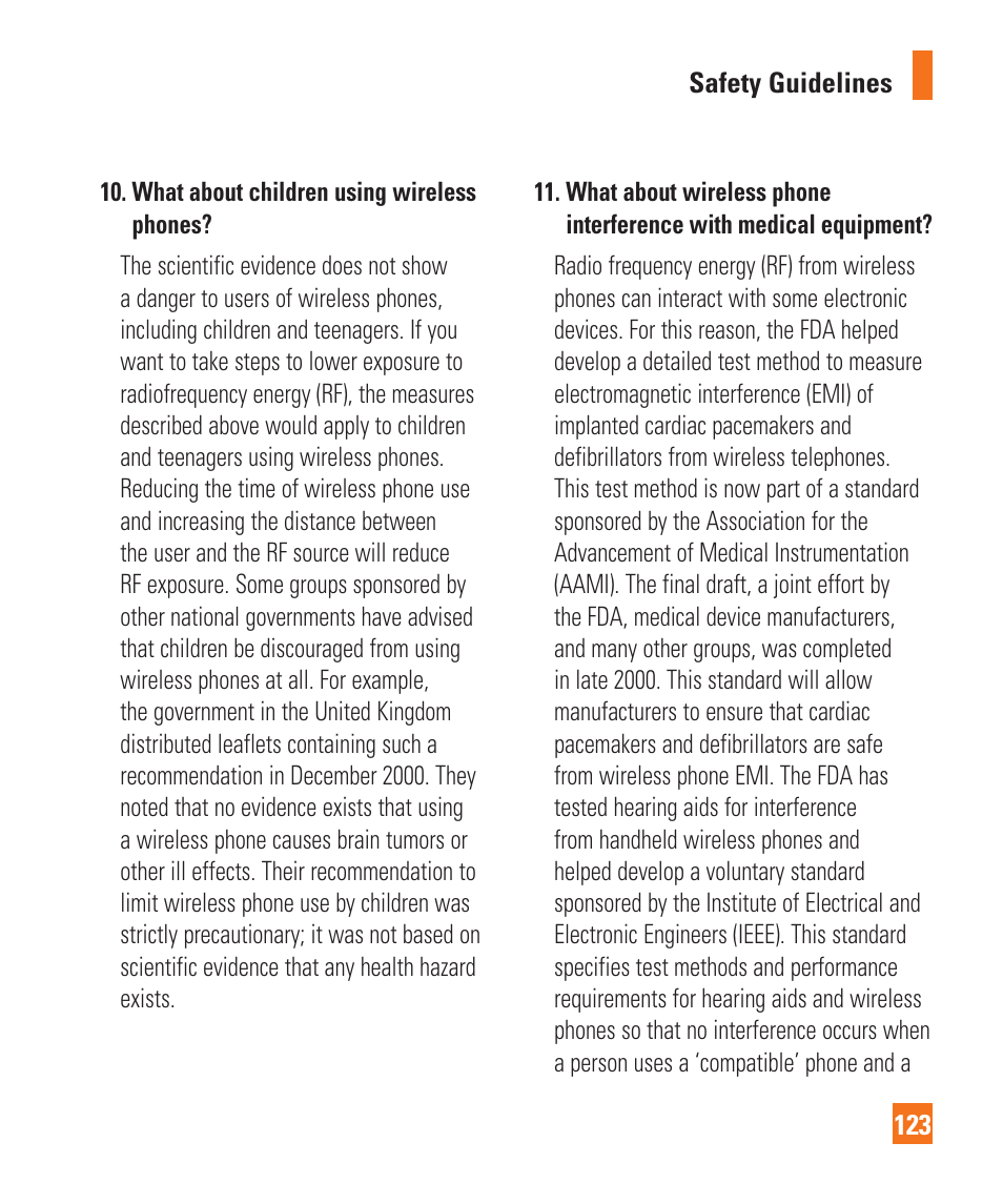LG Encore User Manual | Page 128 / 140