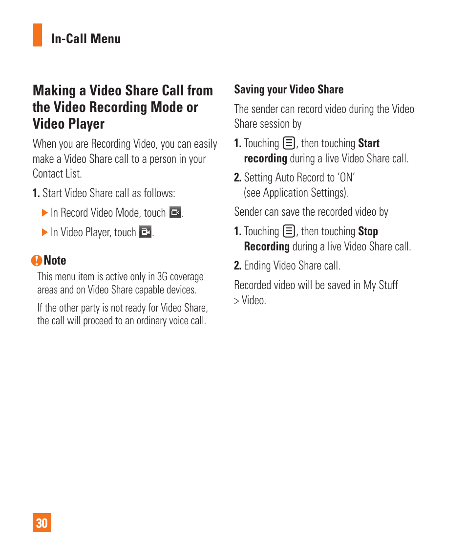 LG Encore User Manual | Page 35 / 140