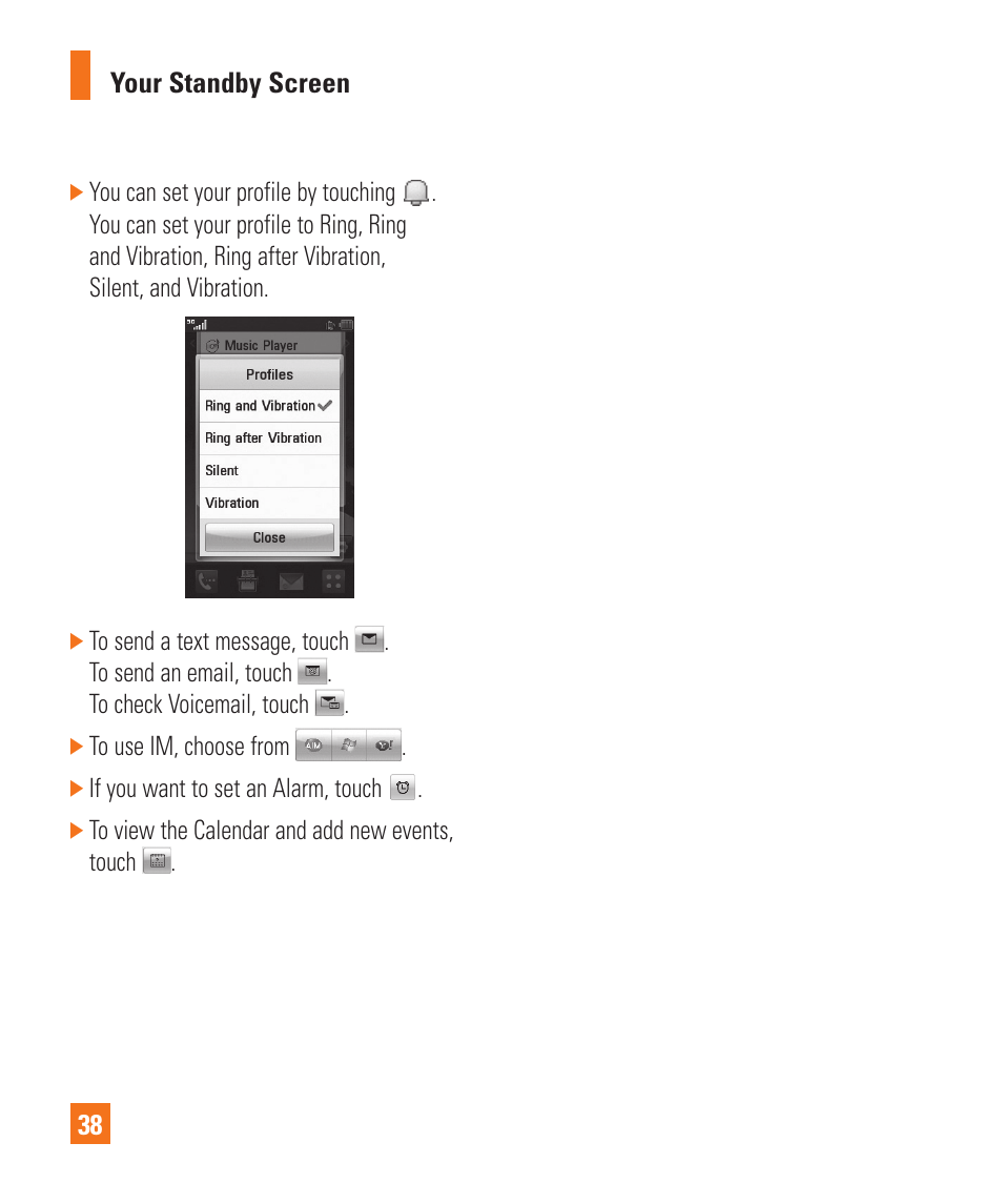 LG Encore User Manual | Page 43 / 140