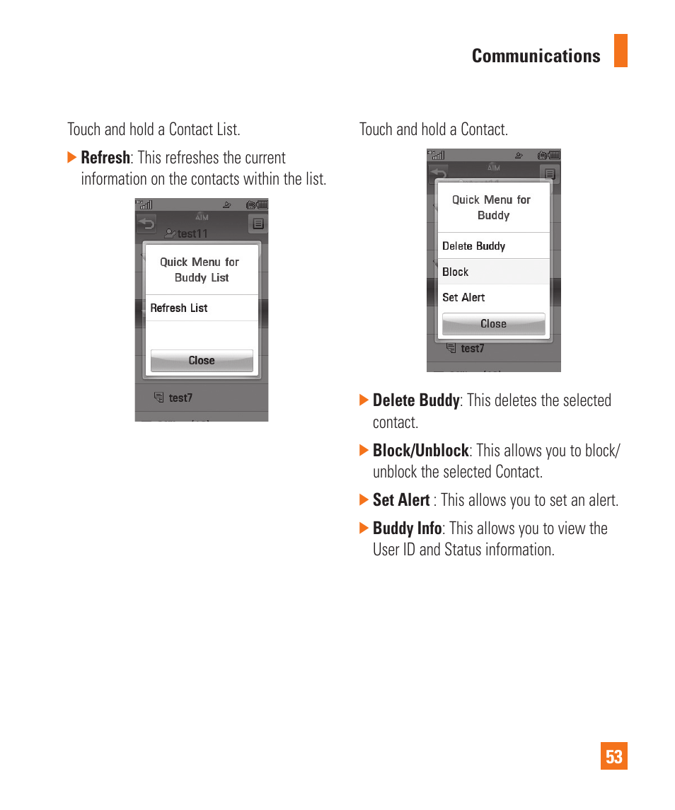 LG Encore User Manual | Page 58 / 140