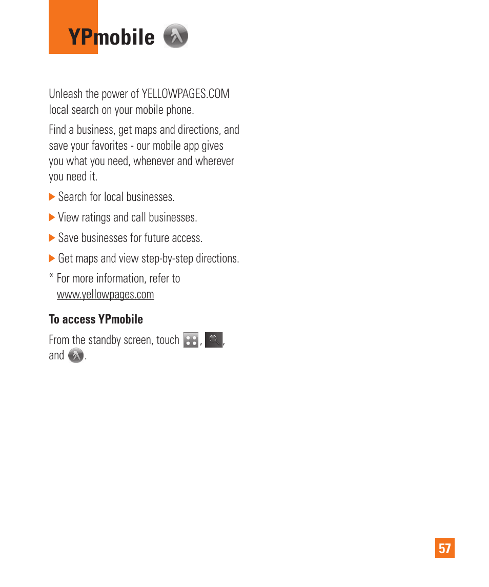 Ypmobile | LG Encore User Manual | Page 62 / 140