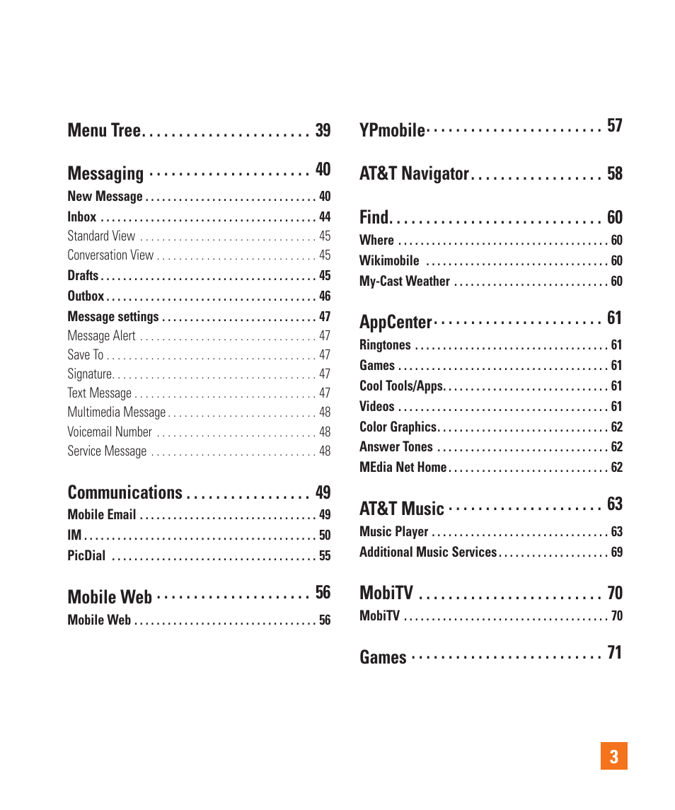 LG Encore User Manual | Page 8 / 140