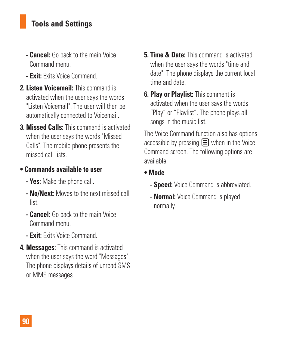 LG Encore User Manual | Page 95 / 140