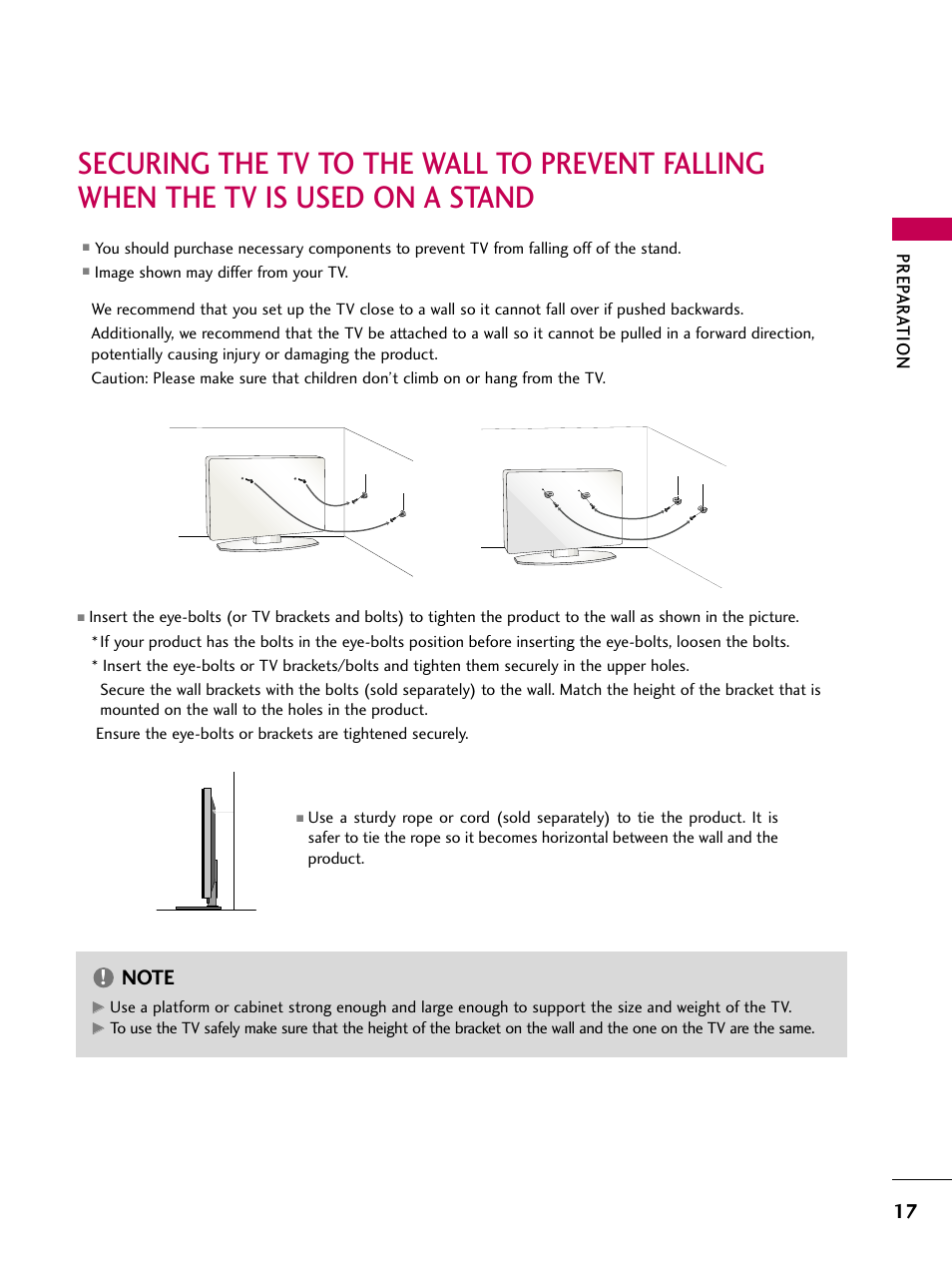 LG 3230DC User Manual | Page 17 / 130