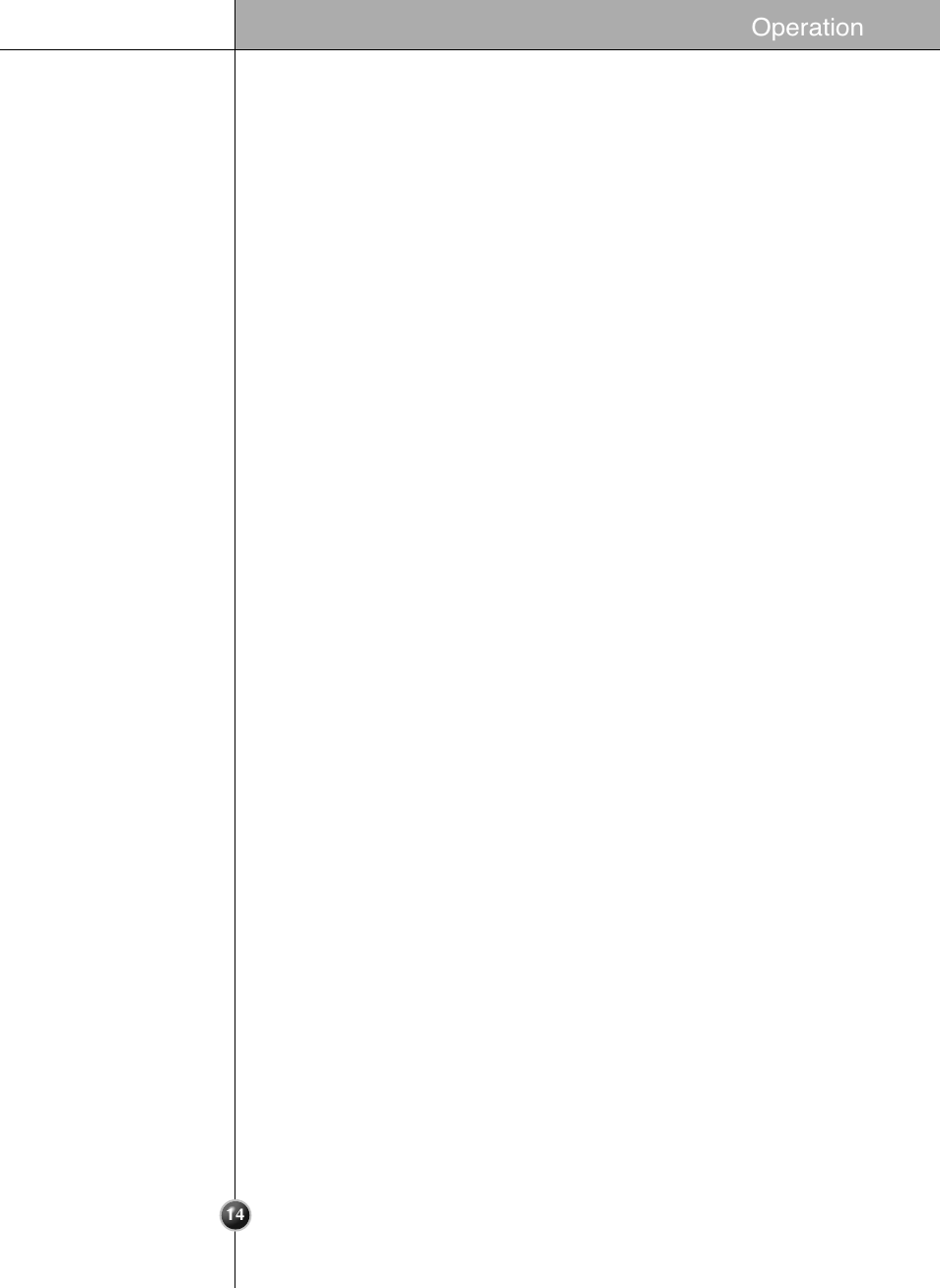 Operation | LG LSC 26905TT User Manual | Page 14 / 31