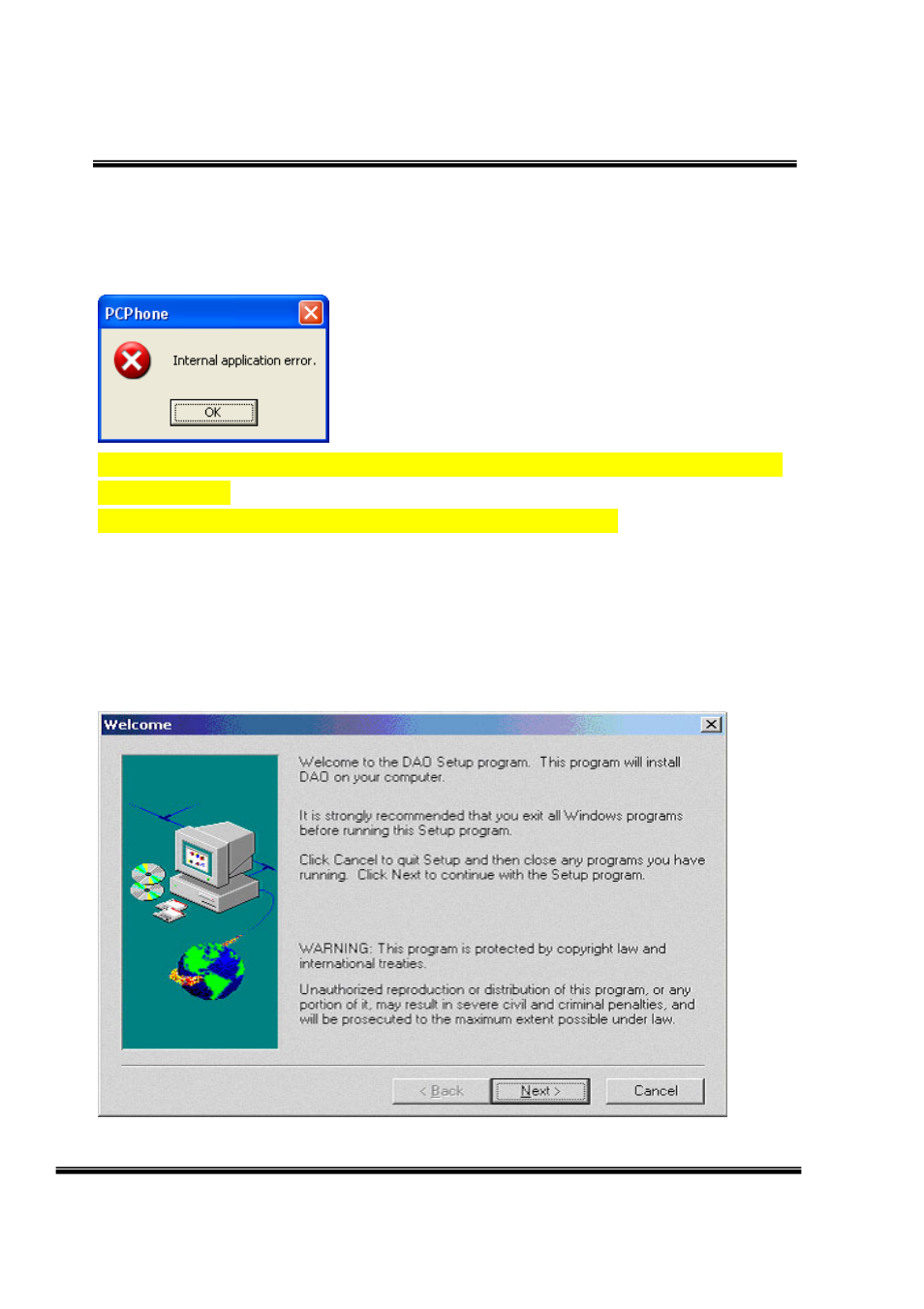 Installing2 (dao), Remark: dao set up program should be run by user | LG LDK User Manual | Page 16 / 83
