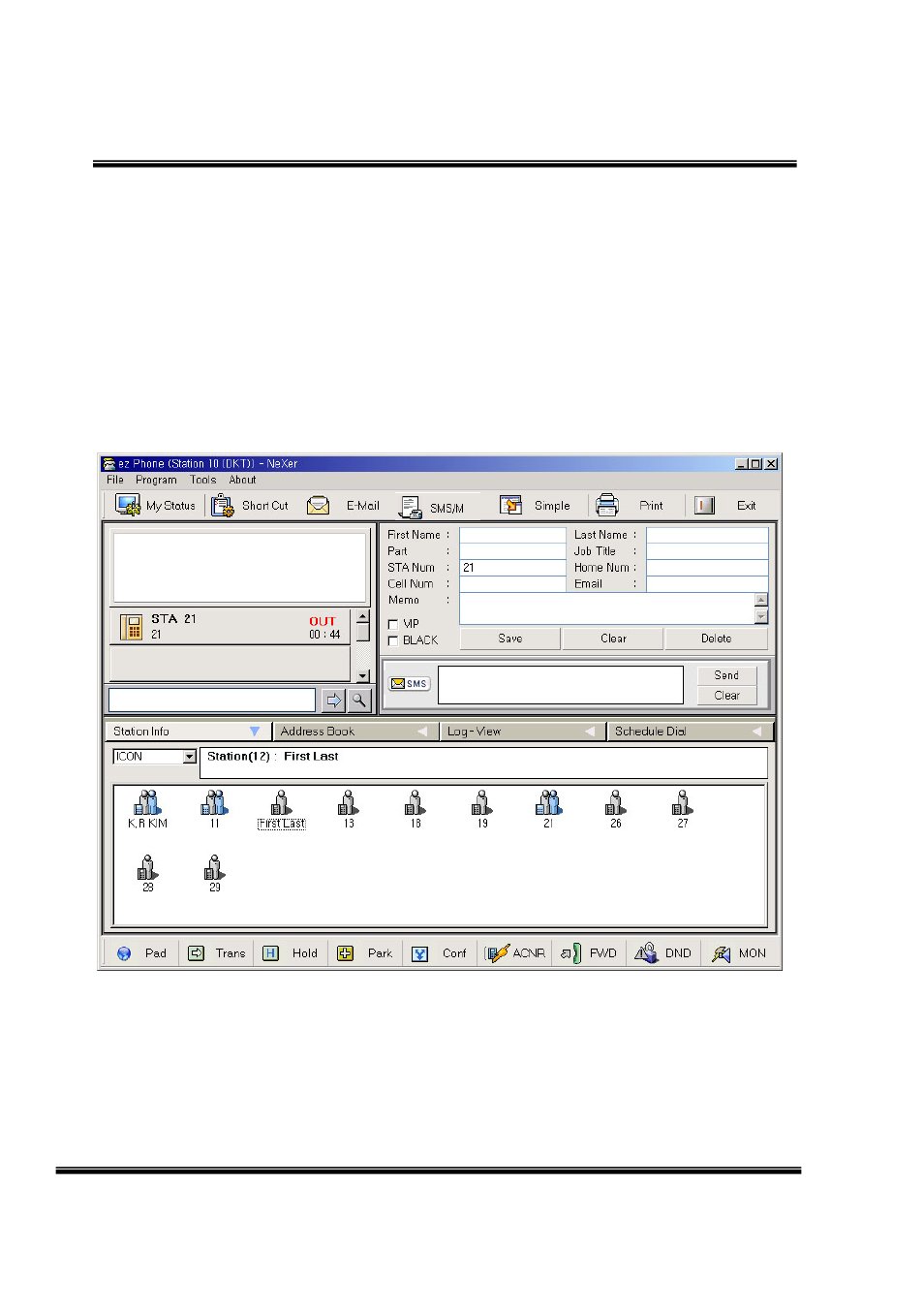 User feature description | LG LDK User Manual | Page 23 / 83