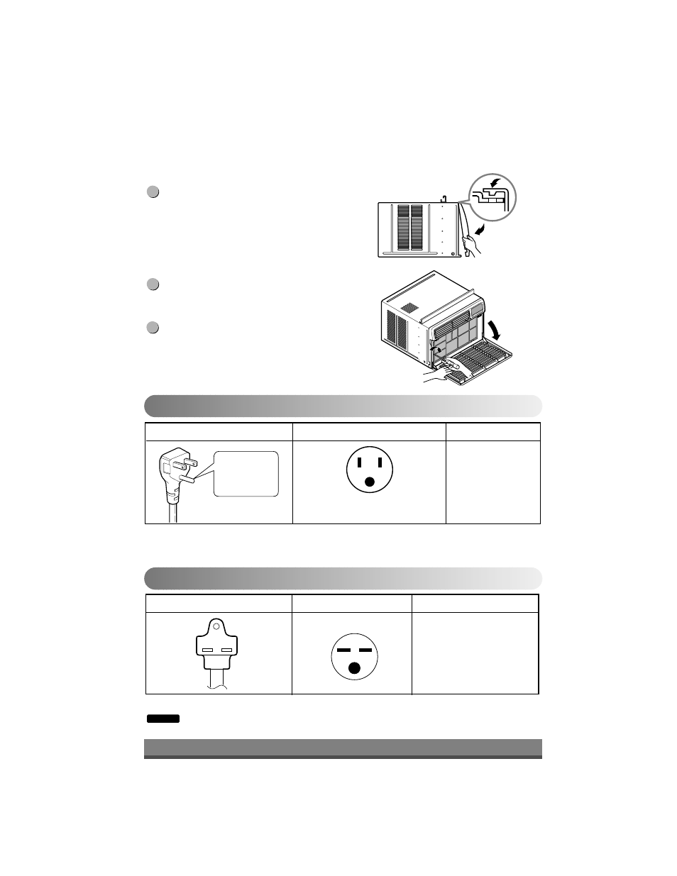 Electrical data electrical data (lw1804er model) | LG LW1004ER User Manual | Page 24 / 27